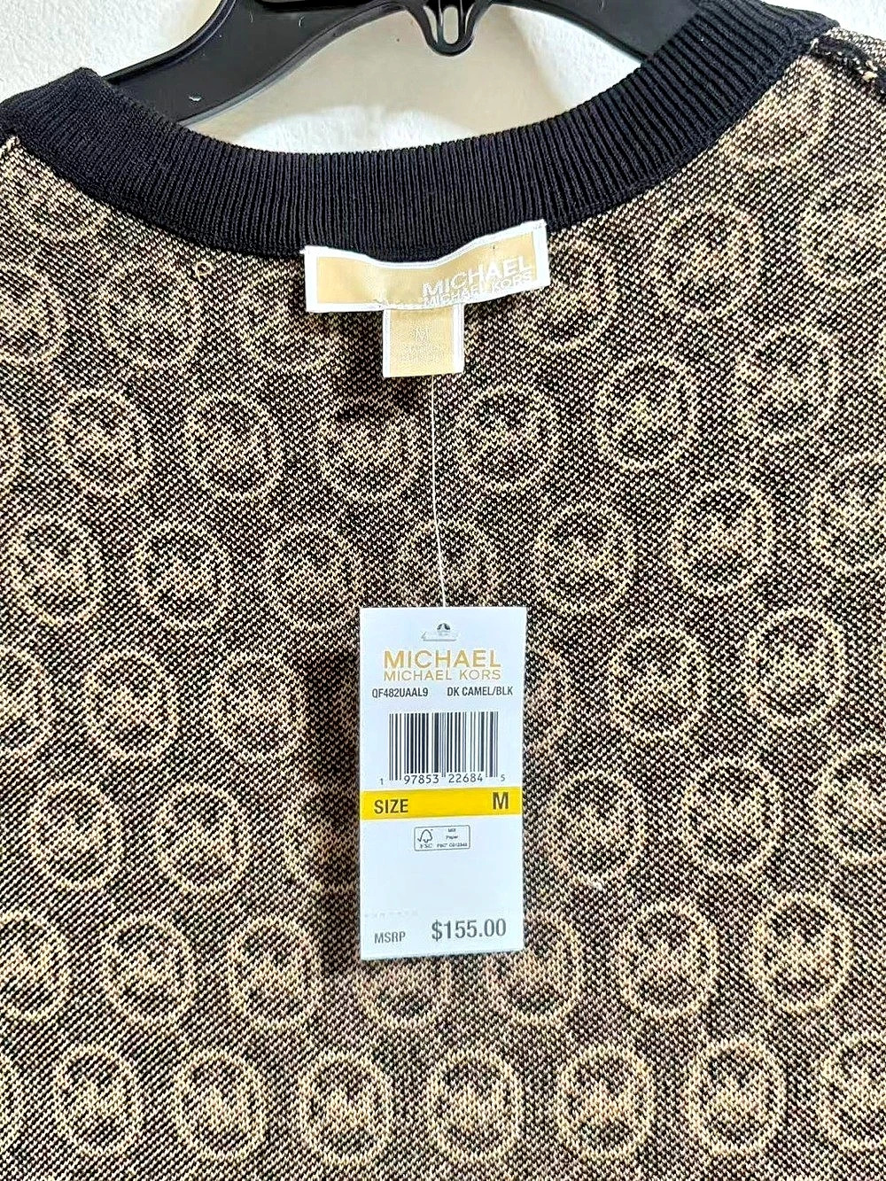 Brand New With Tags – MICHAEL Michael Kors Logo Knit Dress - Picture 4 of 5